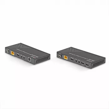 Lindy 150m Cat.6 HDMI 4K60, USB 2.0 ja IR HDBaseT KVM pikendaja