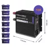 Qoltec Smart Monolith akulaadija LiFePO4 AGM GEL SLA akudele | 10A | 12V