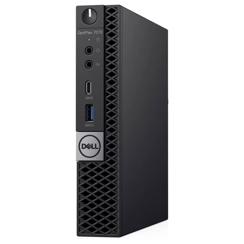 Mini-arvuti tecXL OptiPlex 7070 MP (uuendatud) — Intel Core i3-9100T, 16 GB DDR4, 256 GB SSD, Windows 10 Pro, MFF