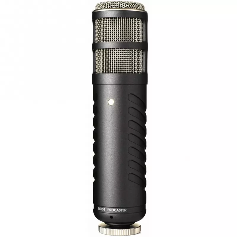 Stuudiodünaamiline mikrofon RØDE Procaster — juhtmega, mini XLR (3-kontaktiline), 75–18 000 Hz, 32 Ω, -56 dB, must, 695 g