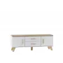 Cama RTV stand LOTTA 140cm Valge + sonoma oak