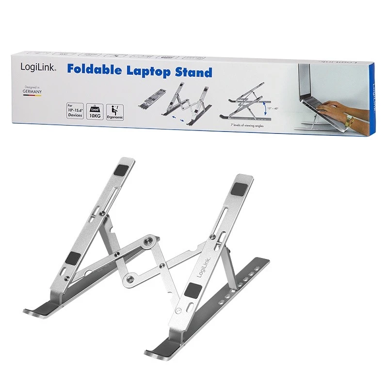 Sülearvutialus LogiLink AA0134 Hõbedane 40.6 cm (16 tolli)