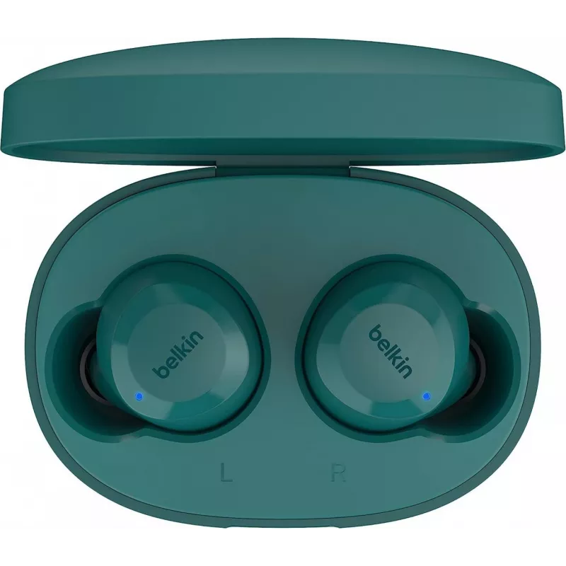 Belkin SoundForm Bolt Peakomplekt Juhtmevaba Kõrvasisesed Kõned/Muusika/Sport/Igapäevane Bluetooth Mereroheline