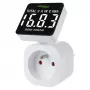 Energiavattmeeter GreenBlue GB620E 220V vooluvõrku, max 16A, pistikühendusega võimsuse/energia monitor