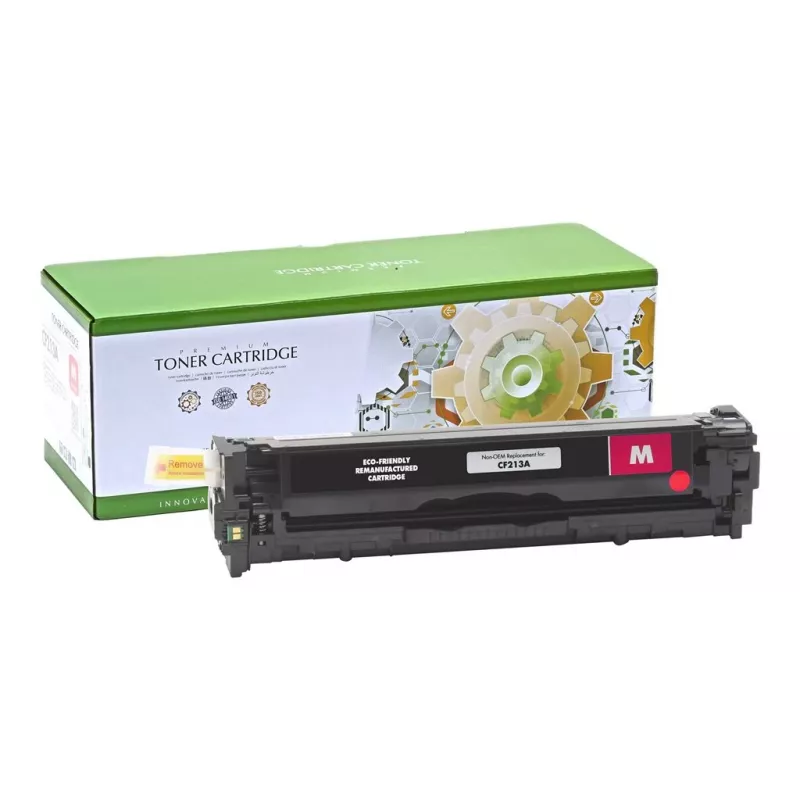 Ühilduv toonerikassett STATIC HP CE273A/CE343A/CE743A magenta taastatud 7500 lehte