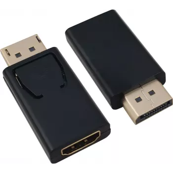 DisplayPort-HDMI-adapter helos 288466 — DisplayPort (isane) HDMI-le (emane), must
