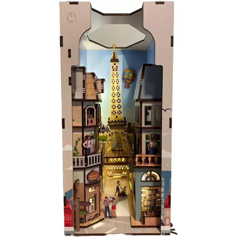 Meisterdamiskomplekt REVELL Tiny Adventures “Paris” — miniatuurne pabermudeli komplekt, loominguline hobi