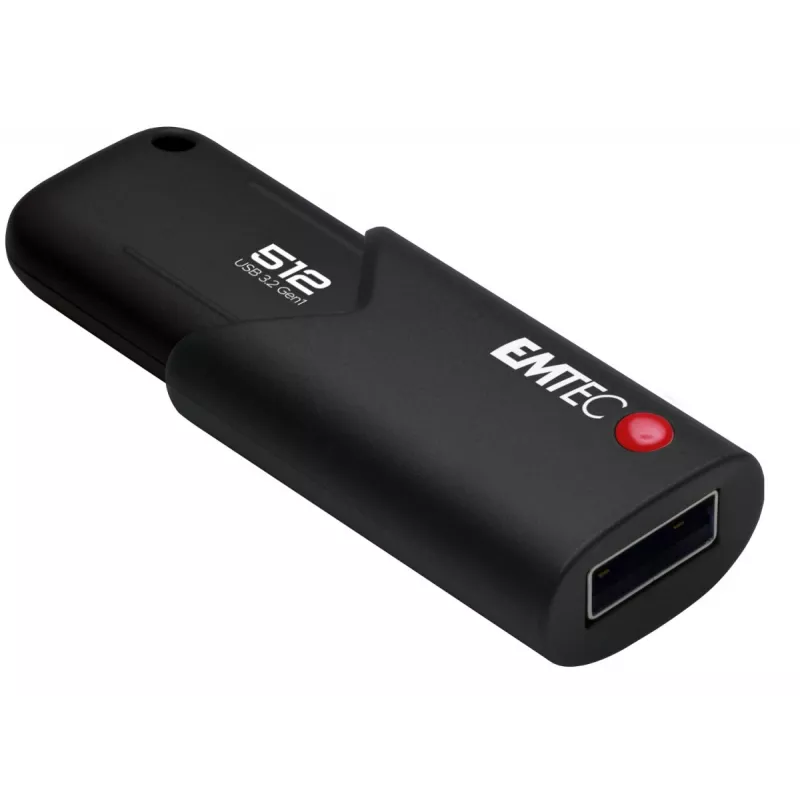 Emtec B120 Click Secure USB-mälupulk 512 GB USB Type-A 3.2 Gen 2