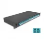Fiiberoptiline jätkukorpus DeLOCK 67010 Must Metall 482x220x44mm