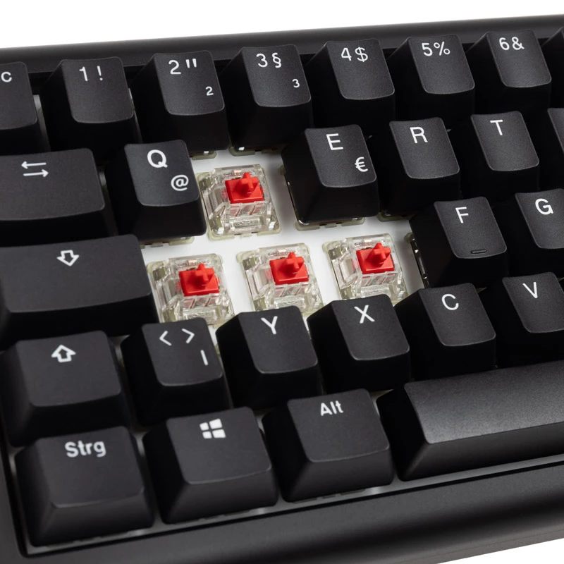Ducky Tinker 65 klaviatuur Gaming USB QWERTY Must
