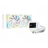 DeepCool LM240 WH protsessori vedelikjahutuse komplekt 12 cm Valge 1 tk