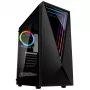 Kolink VOID RGB tornkorpus, must, LED-ventilaator, aken, tolmufilter, arvuti E