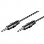Audio kaabel Goobay 51659 2.5m 3.5mm Must
