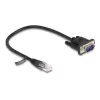 Võrgukaabel DeLOCK 88008 Must 0,3 m RJ-45