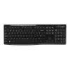 Logitech K270 juhtmeta klaviatuur Unifying vastuvõtjaga, must