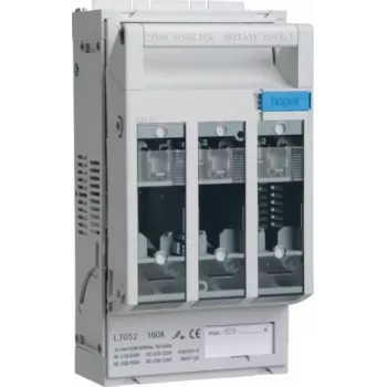 Hager NH00-Trenner LT052 3x160A DIN-liistule M8 (LT052)