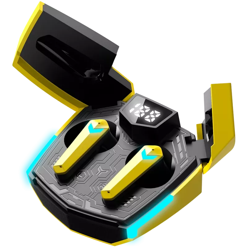 Canyon GTWS-2 Kõrvaklapid Juhtmeta Ear Hook Mängude USB Type-C Laadimisdokk Kollane (CND-GTWS2Y)