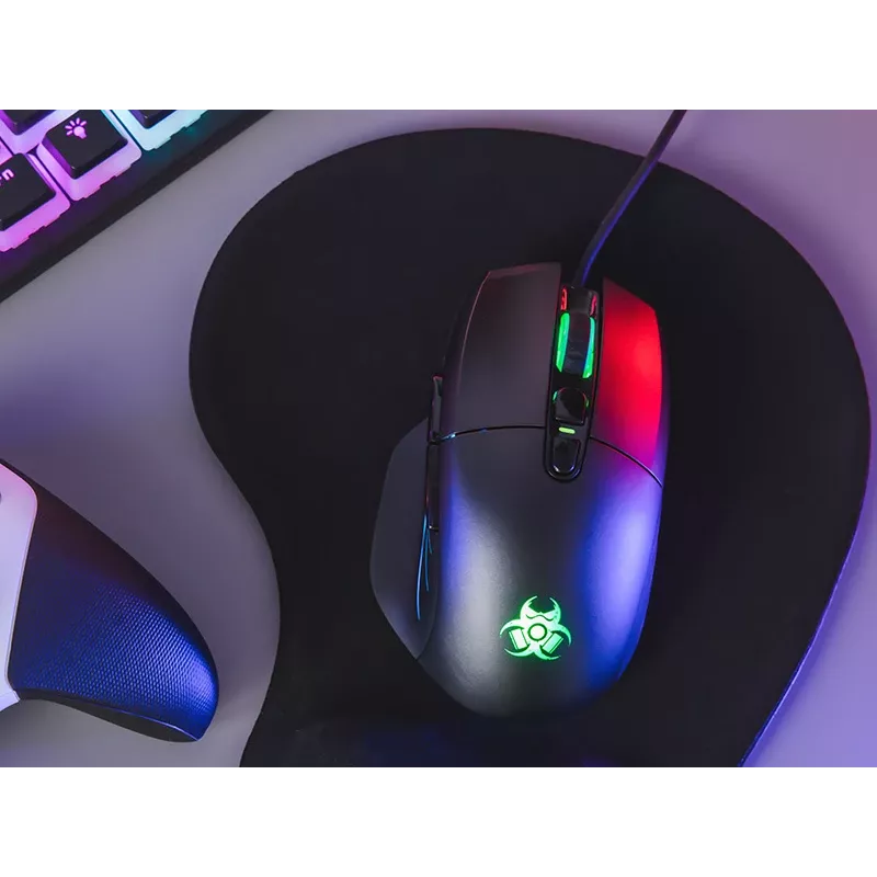 Mängurihiir TRACER Game Zone Odin RGB — kuni 16000 DPI, juhtmega, RGB valgustus