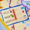 Hariv komplekt Montessori pastakas kirjutamiseks koolis 18 tahvliga