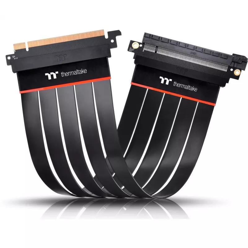 Sisemine toitekaabel THERMALTAKE AC-058-CO1OTN-C1, PCI-E x16 (Gen4) isane-emane, 0,3 m, must