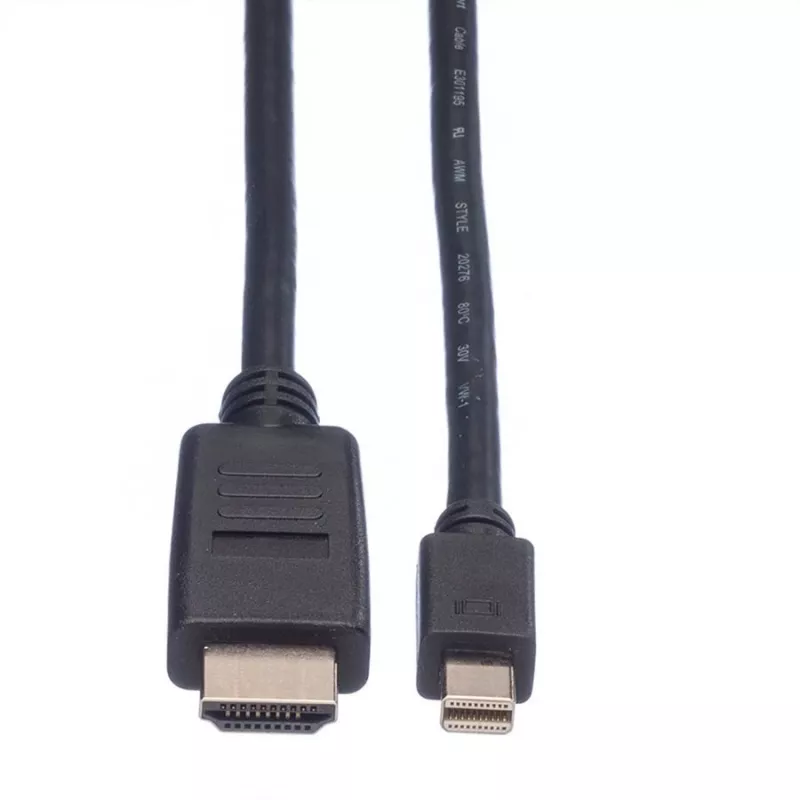Mini DisplayPort kaabel VALUE Mini DP-HDTV M/M 3 m