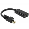 Video kaabli adapter DeLOCK 62640 Mini DisplayPort HDMI-le 0,25 m must