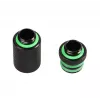 Bitspower Direct-Connect Set sirge G1/4 tolli AG - eriti pikk, must