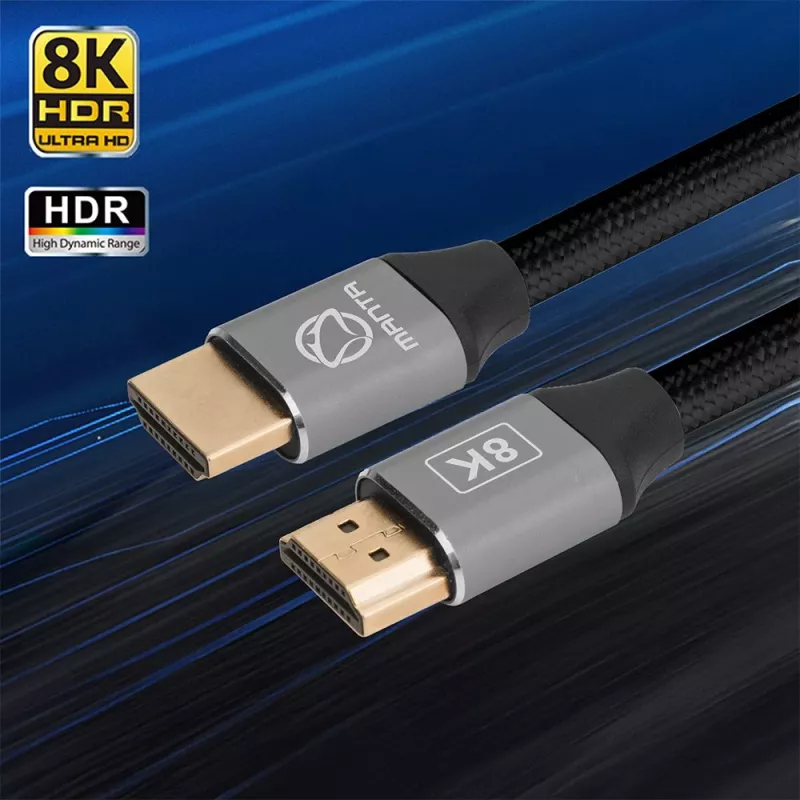 HDMI-kaabel MANTA HDMI-1.5MC 1,5 m, toetab kuni 8K
