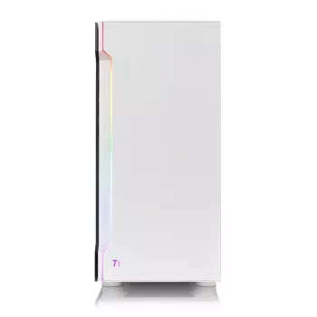 PC korpus Thermaltake H200 TG Snow RGB Midi Tower valge