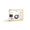 Kaitsev nahkümbris Apple AirTagile FIXED FIXWAT-C2-BK ehtne veisenahk must kompaktne kotike