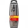 Sirklihalduri Herlitz 8710303 must metallik 5 tk