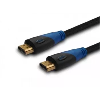 HDMI-kaabel SAVIO CL-02 1,5 m — HDMI 1.4, 4096×2160, ARC, Ethernet, kullatud kontaktid