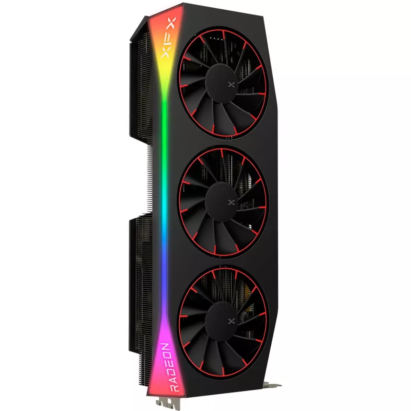 Graafikakaart XFX Radeon RX 9070 XT OC — 12GB GDDR6, PCIe 5.0, 3x DisplayPort 2.1, HDMI 2.1, 3 ventilaatorit, 360×155×72 mm