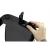 Durable TOUCH 12L ristkülikukujuline roostevaba teras hõbedane must