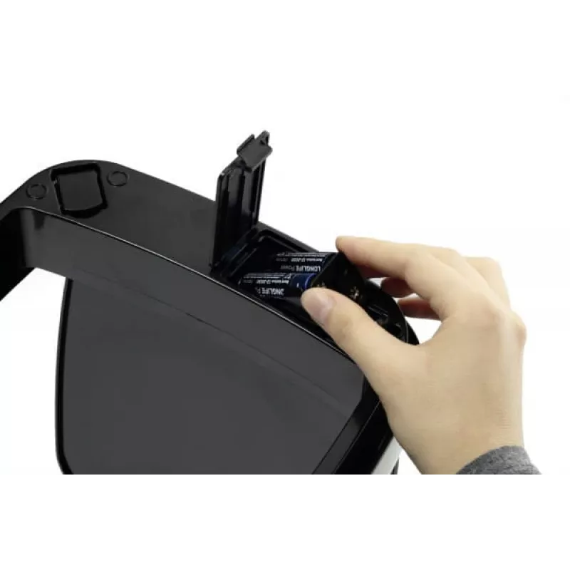 Durable TOUCH 12L ristkülikukujuline roostevaba teras hõbedane must