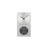 NeXtime klok 3028 OP kell, 16x30,2 cm, Seinale, Klaas, Hõbedane