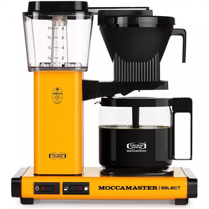 Tilgakohvimasin Moccamaster 1,25 L KBG Select kollane Pepper