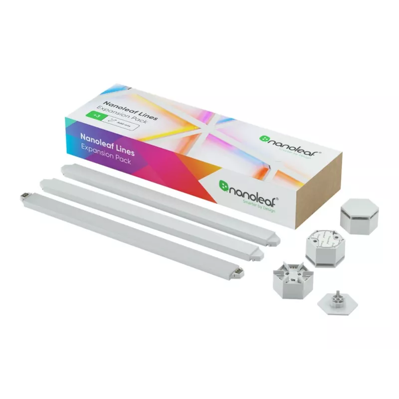 Mood Lighting Nanoleaf Lines Expansion Pack 3PK