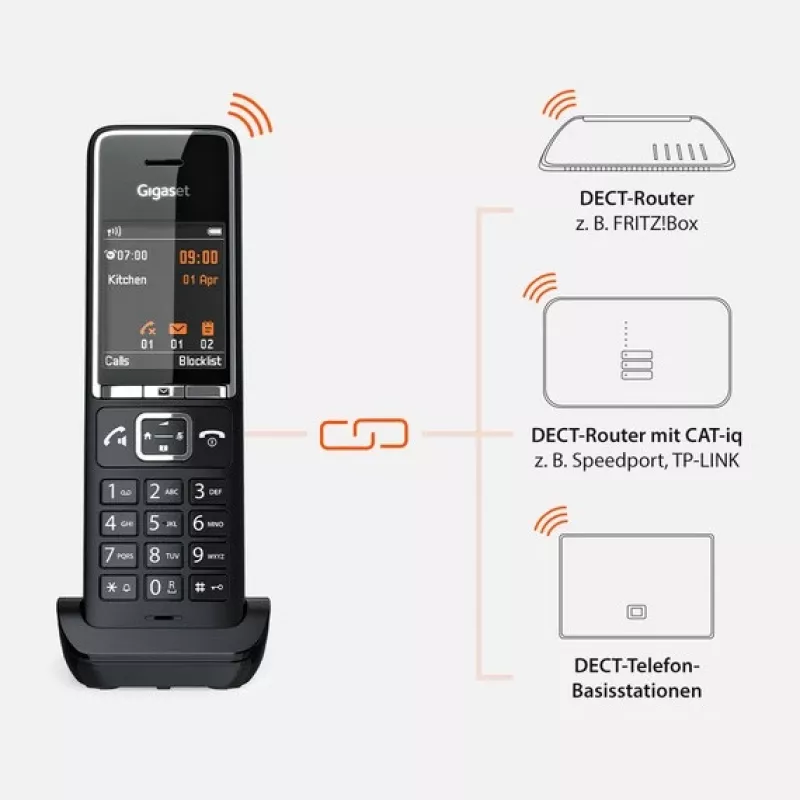 Universaalne telefonitoru Gigaset Comfort 550HX