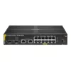 HPE Aruba Networking 6100 12G Class4 PoE 2G/2SFP+ 139W Hallatav L3 Gigabit Ethernet (10/100/1000) Power over Ethernet (PoE) 1U Must