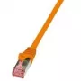Võrgukaabel LogiLink 2m Cat.6 RJ-45 S/FTP oranž