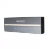 Väline NVMe M.2 PCIe SSD korpus PATRIOT PV810UPNGM — USB-C 3.2 Gen 2, toetab 2230/2242/2260/2280, kuni 8 TB, alumiinium, hall