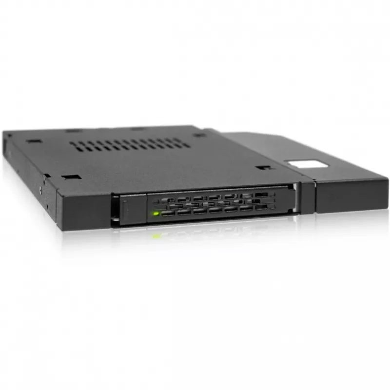 ICY Dock ToughArmor MB411SPO-1B - Laufwerksschachtadapter - 13,30cm (5,25) Slim Line auf 2.5 (13,3 cm Slim Line auf 6,4 cm) - Schwarz (MB411SPO-1B)