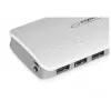 Portable charger Esperanza EMP106WE Radium — 8000 mAh, 3-seadme väljund, Micro-USB sisend, 5V/2A & 5V/1.5A/1A väljundid, hall