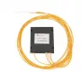 Optiline PLC jagaja 1:4 Extralink SC/APC, 2,0 mm G657A, 1,5 m, ABS-moodul, pistikuteta