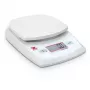 Köögikaal OHAUS Compass CR621 — elektrooniline kaasaskantav, 0,62 kg kaaluvõime, 0,1 g täpsus, LCD, taara, AA aku/AC