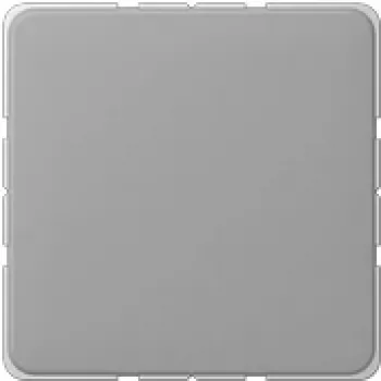 Seinalüliti katteplaat JUNG CD 594-0 GR Hall, termoplast, kruvivaba disain