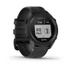 GPS-golfikell GARMIN Approach S12 Must, 43 mm korpus, silikoonrihm, 30 h GPS-aku