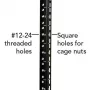 Tripp Eaton Tripp Lite Series 9U seinakinnitusega raamiümbris, serverikapp koos ukse ja külgpaneelidega - must, 9U, 48,3 cm (19 inch)