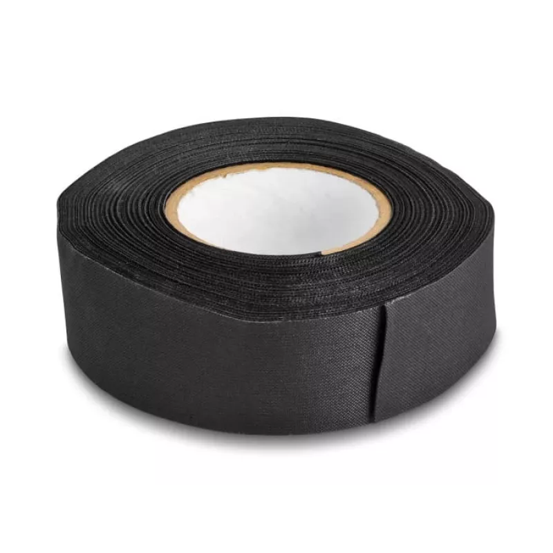 DeLOCK riideteip 25 m x 25 mm käsi-rebitav isekleepuv must